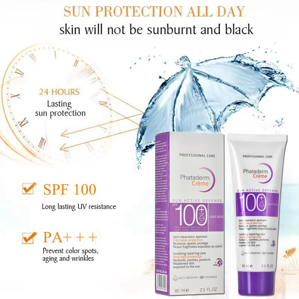 ASMAYSA 80ml travel-size sunscreen ready for trips without sacrificing protection
