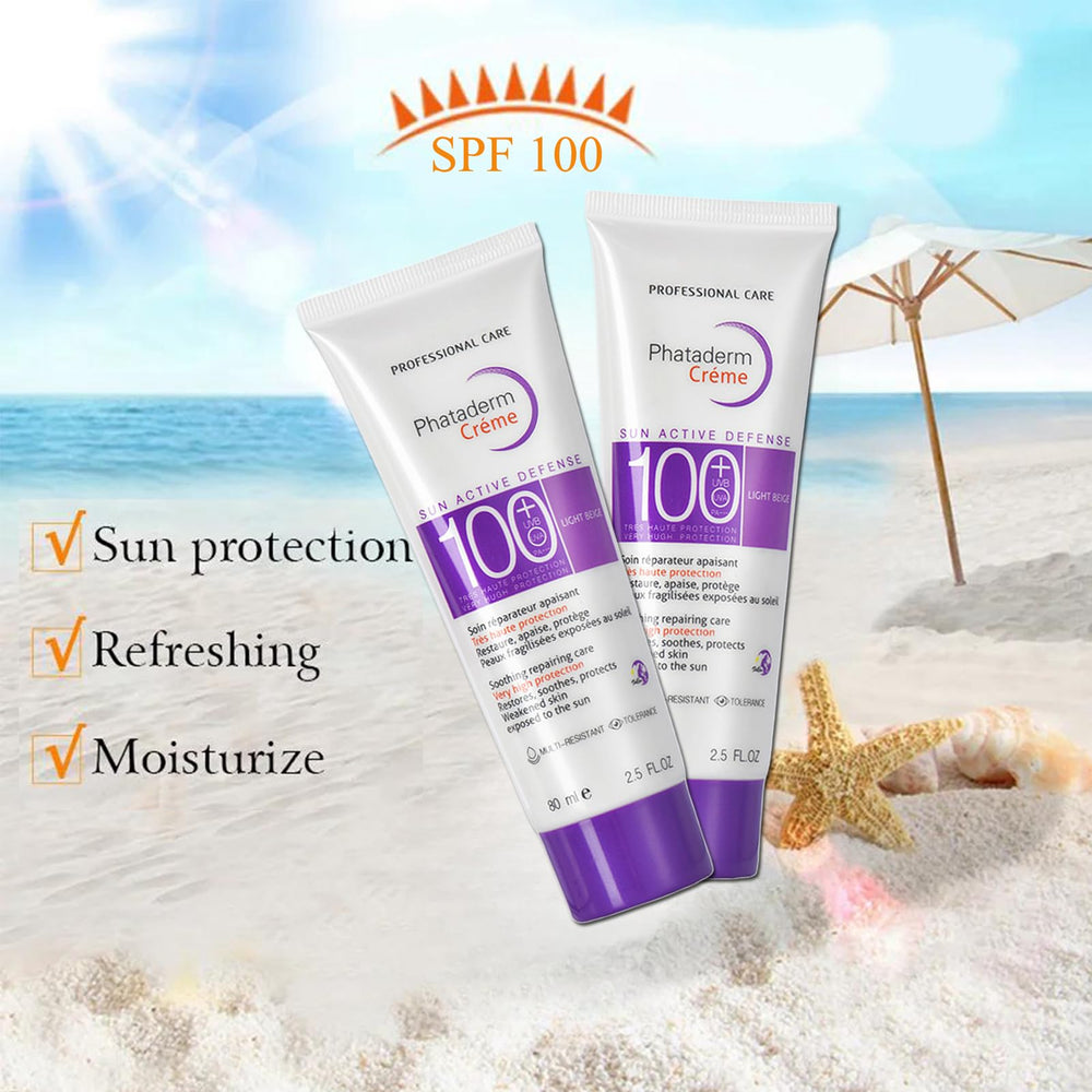 ASMAYSA SPF 100 moisturizer doubles as sun protection and skin hydration