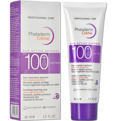 ASMAYSA Sport Sunscreen SPF 100 on face and body for reliable outdoors protection