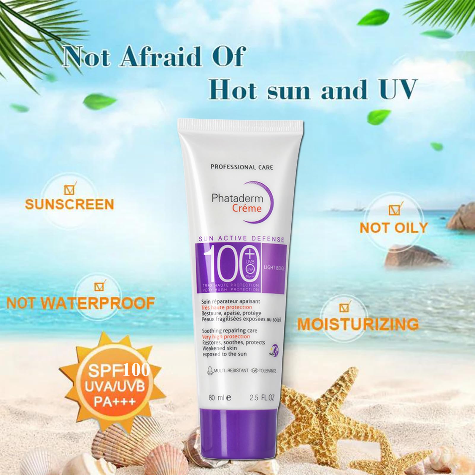 ASMAYSA sunscreen works under makeup for a seamless daily routine