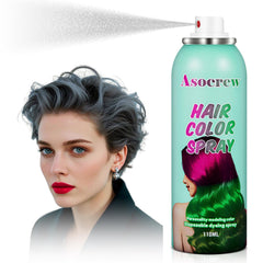 Asocrew GrayHair Spray nozzle for quick, precise color application.