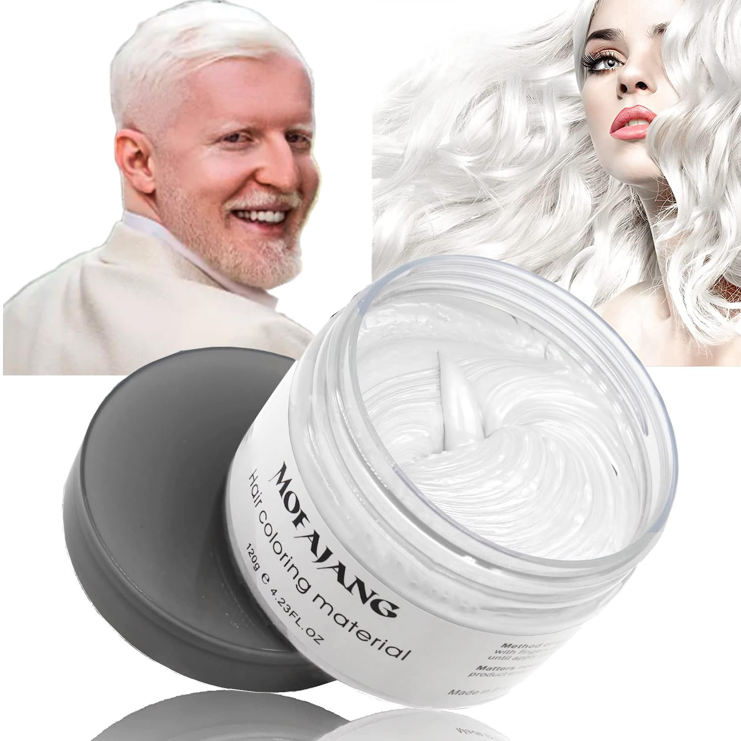 Asocrew wax bottle pour for quick color application and even coverage