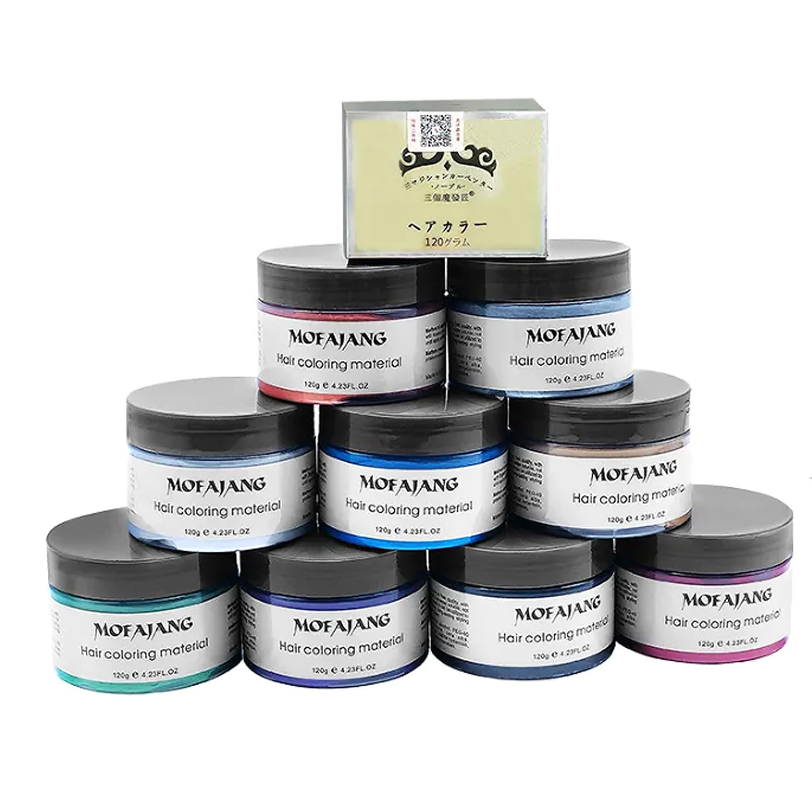 Asocrew long-lasting color wax delivering vibrant shade during events