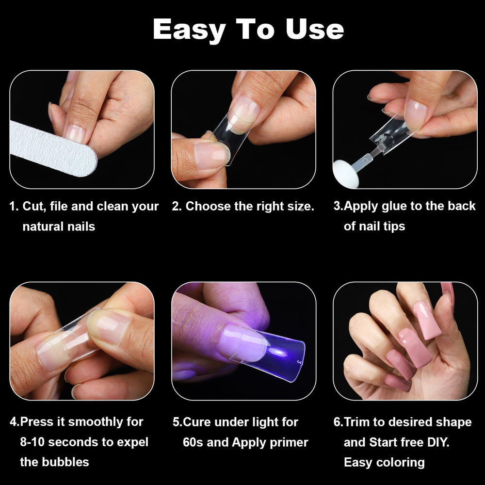 ASONRL tips ready for nail art and decorations