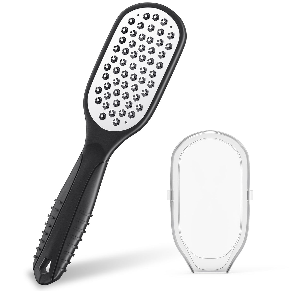 AsonTao Foot Rasp close-up of stainless steel head for effective callus removal