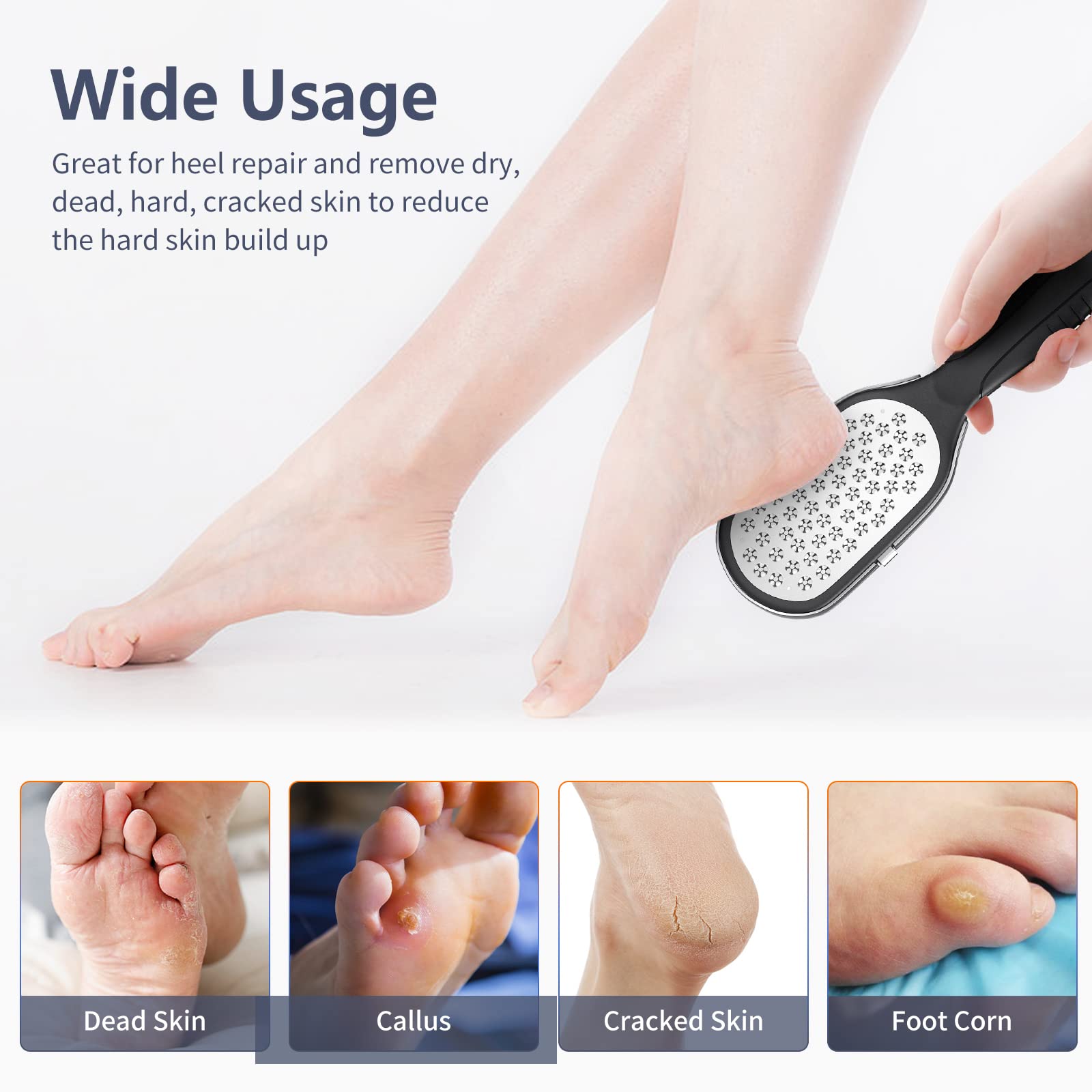 AsonTao Foot Rasp storage box keeps tool clean between uses