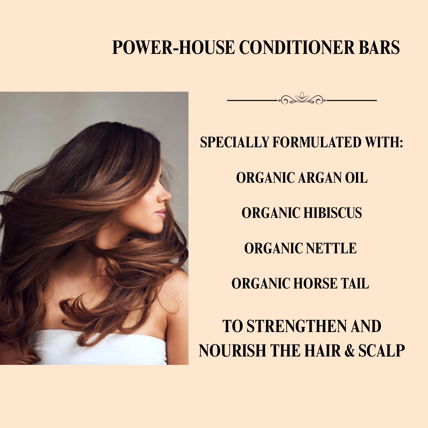 Organic argan oil in Aspen Kay Naturals Lemongrass conditioner bar for nourished hair