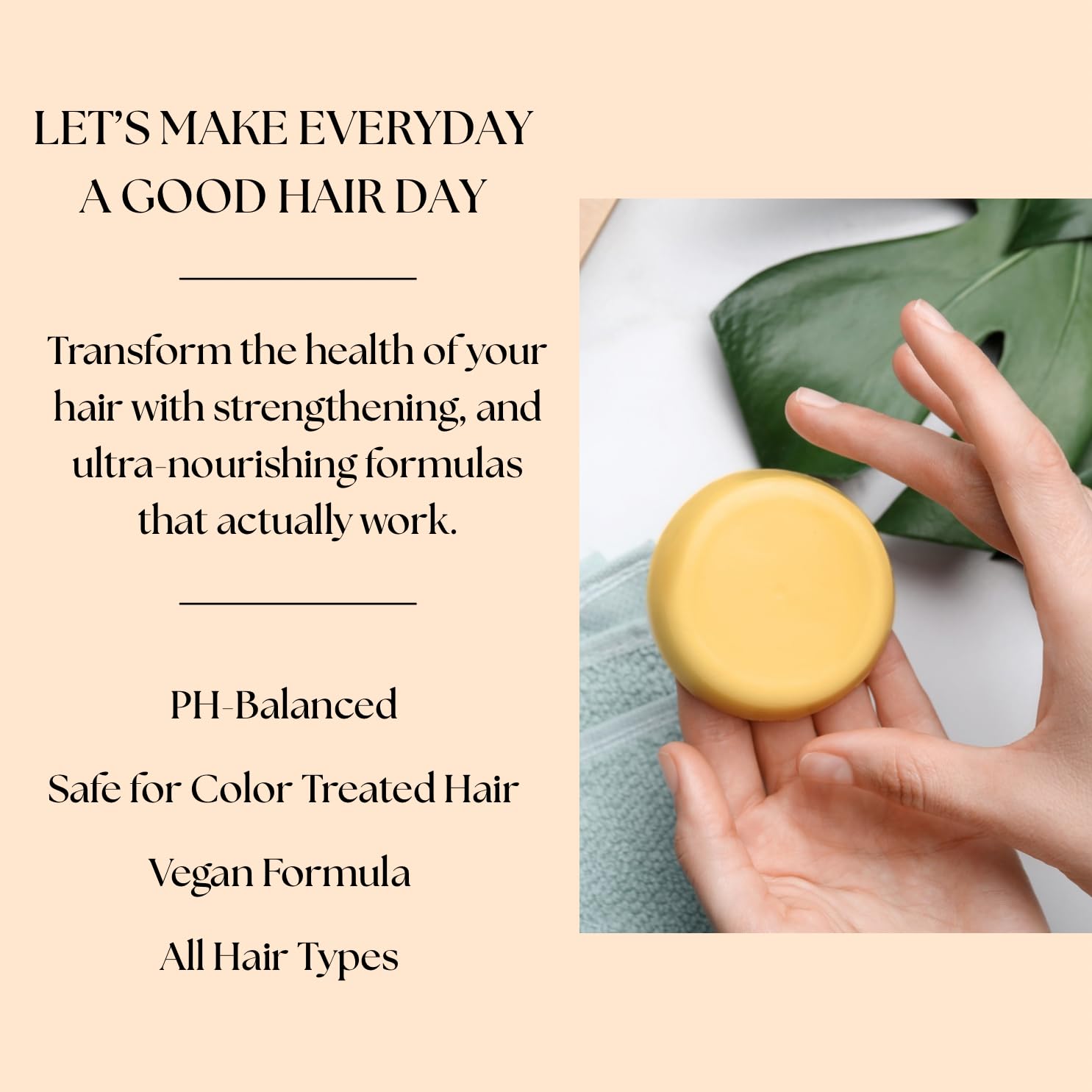 Aspen Kay Naturals Lemongrass conditioner bar ready for travel and on-the-go care