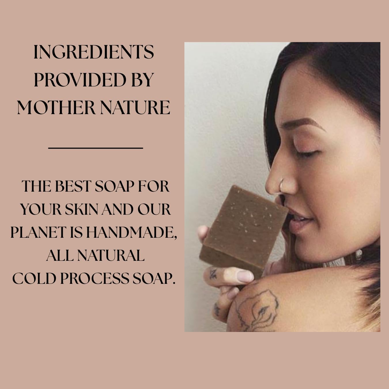 Aspen Kay Naturals handmade small-batch soap shown with natural texture.