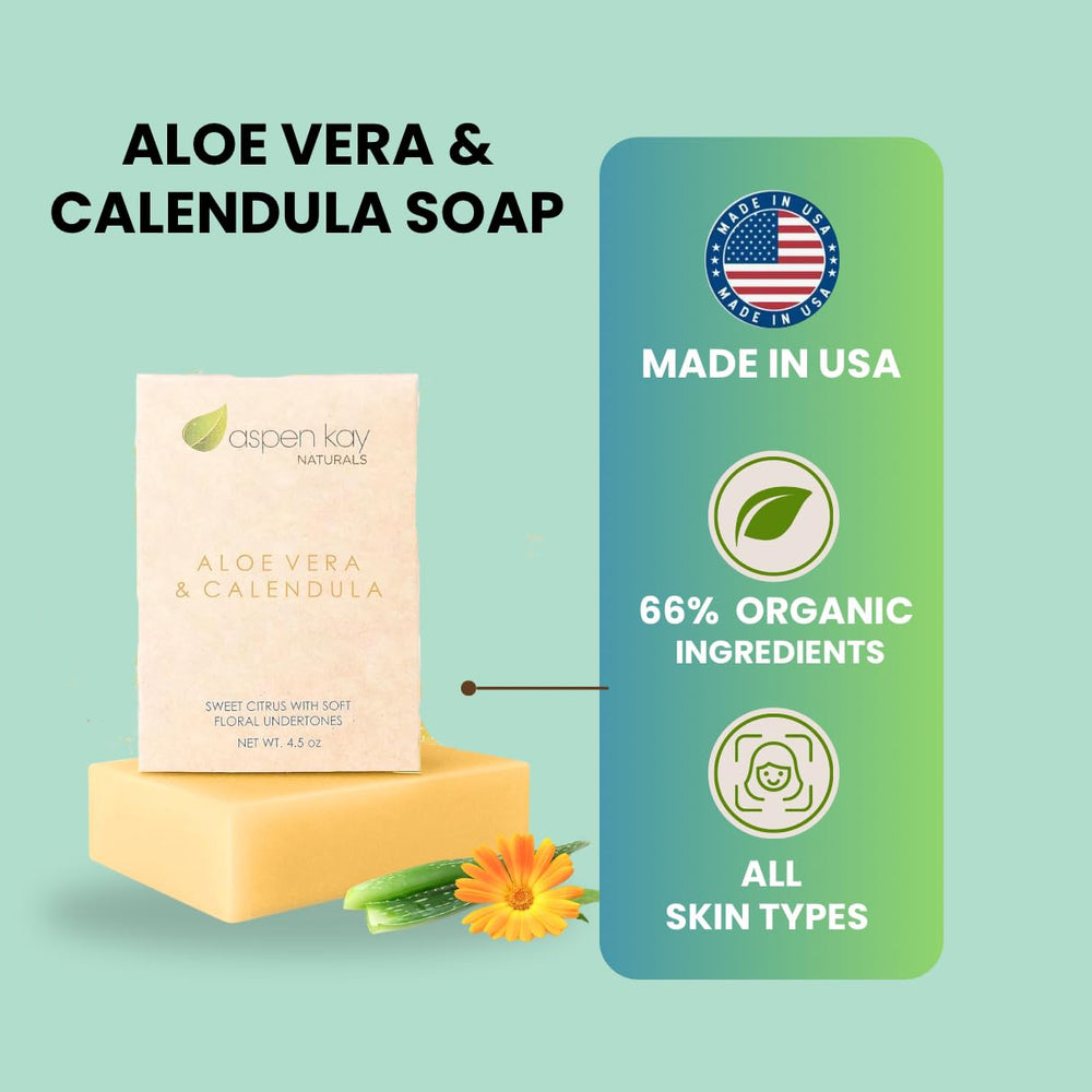 Aspen Kay Naturals pack of soap bars showcasing all-natural ingredients for everyday use