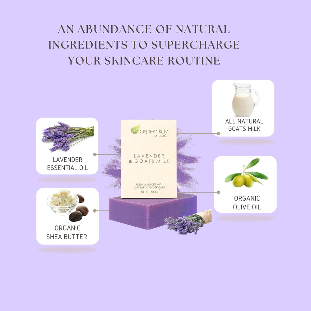 Aspen Kay Naturals Soap in use for face and body care.