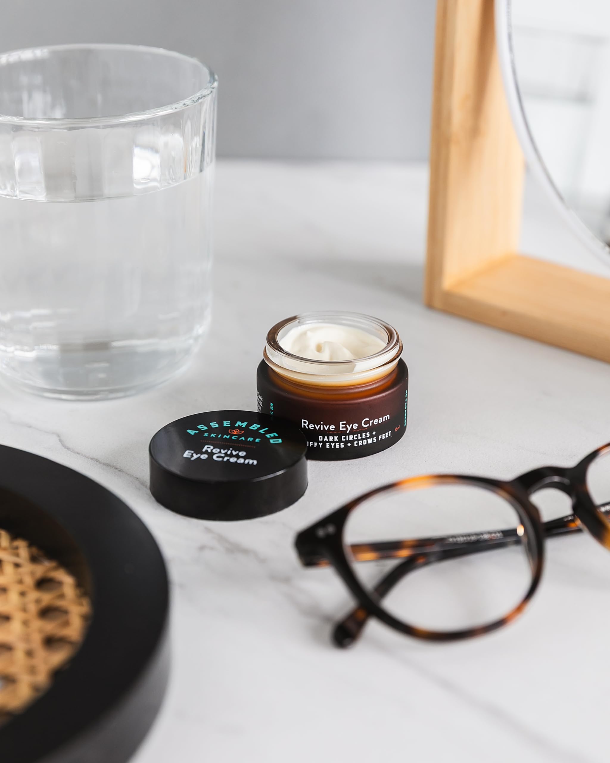 ASSEMBLED Revive Eye Cream PGA delivers moisture to delicate skin