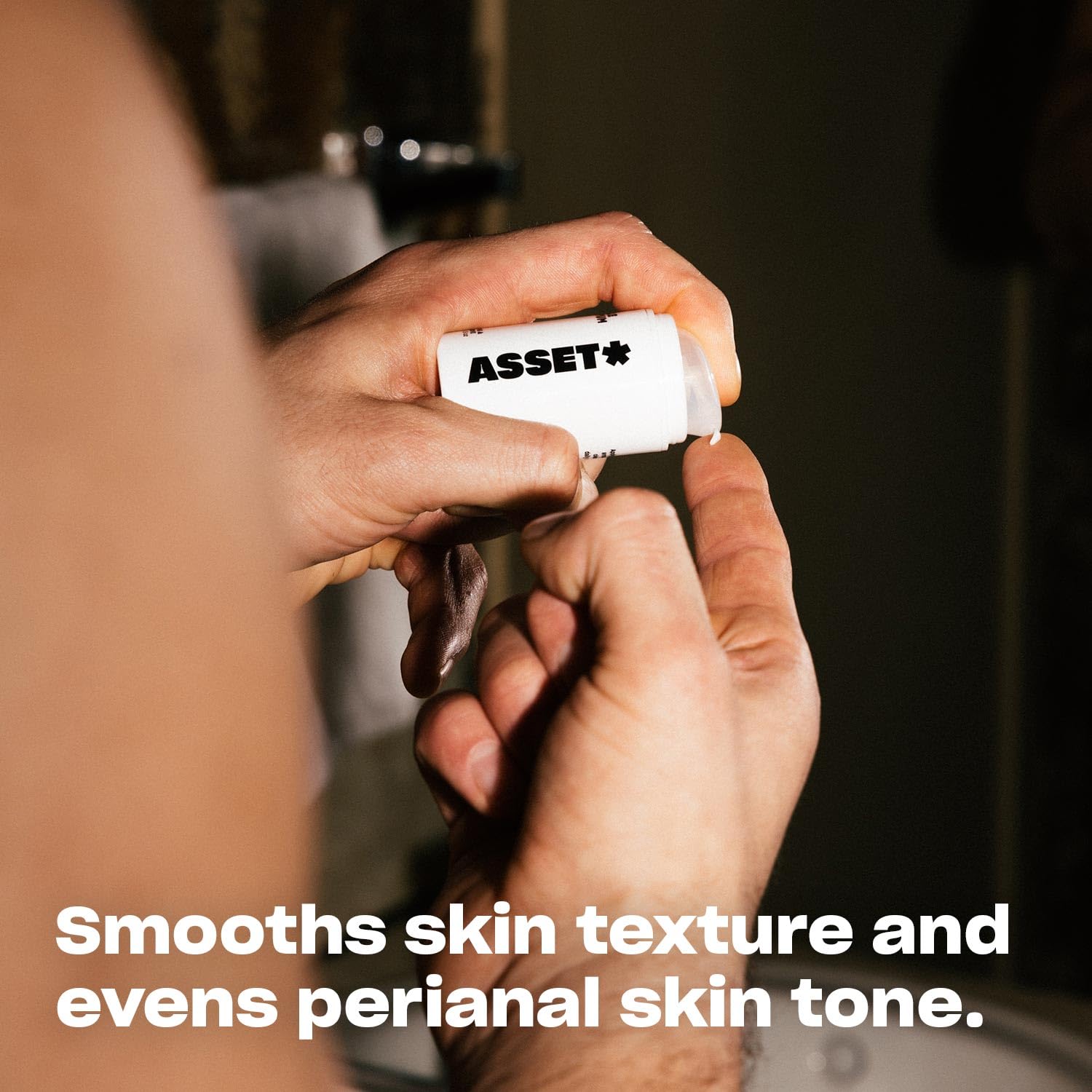 Asset Hole Serum aftercare use after waxing or shaving.