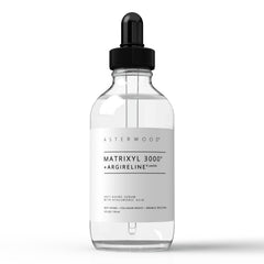 Asterwood Matrixyl 3000 Argireline serum bottle for firmer, youthful-looking skin.