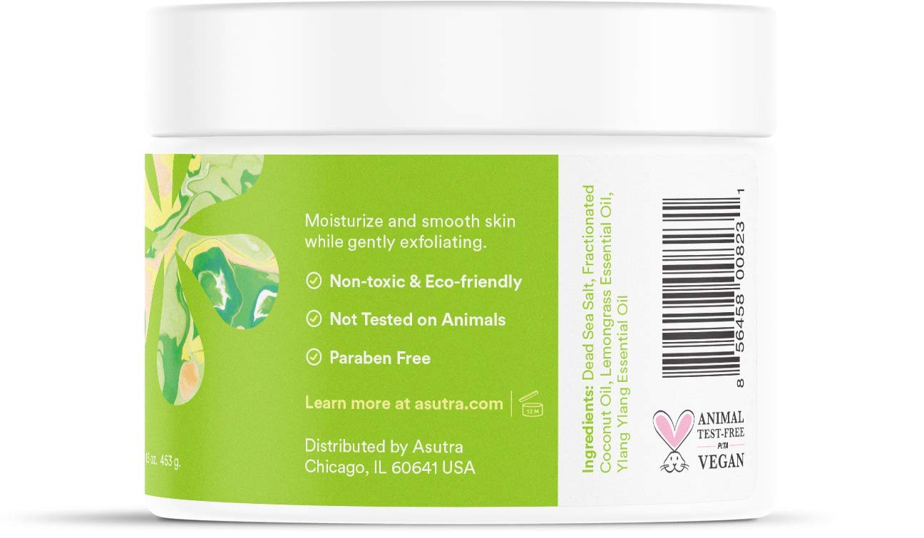 ASUTRA essential oil blend aroma with lemongrass and ylang ylang.