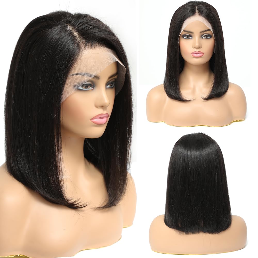 ASUTTRY Pre-bleached knots illustrate natural hairline for realism.
