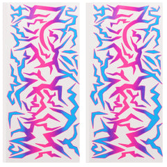 ASVP Shop UV Shine lightning tattoos on the arm deliver full-coverage glow under UV light