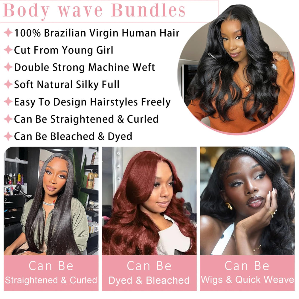 Asxdovig body-wave bundles designed for versatile styling and long-lasting wear