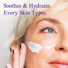 Ingredients include vitamin E and aloe in At Last Naturals MSM Cream for soothing care