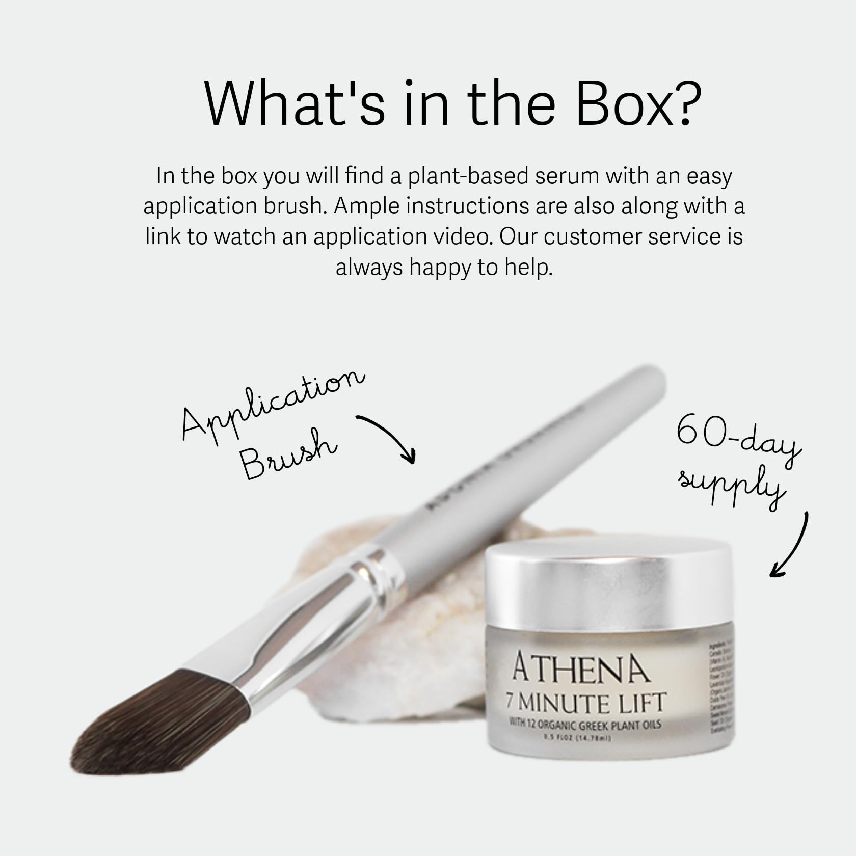 Athena 7 Minute Lift under-eye wrinkles close-up embodies refreshed look potential.