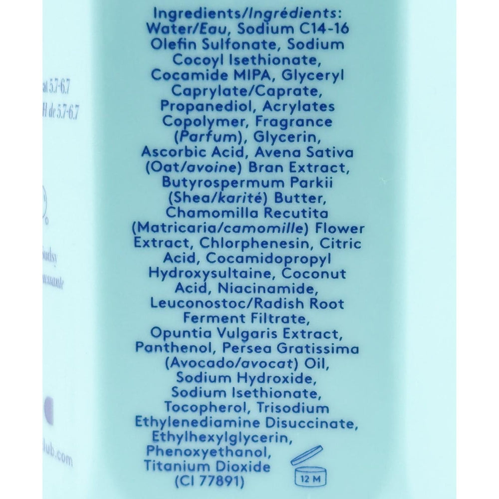 Athena Club Sea Splash in shower use suggests daily cleansing with hydration