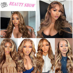 Atilck Brazilian virgin hair wig close-up showing soft texture and healthy shine.