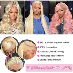 Atilck pre-plucked natural hairline reduces styling time.
