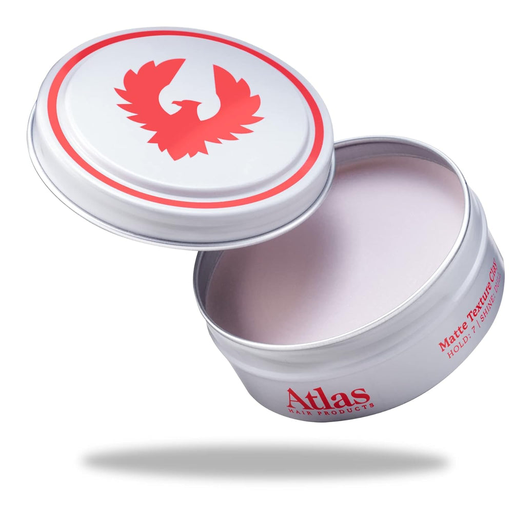 Atlas Matte Texture Clay travel-friendly, TSA-approved packaging