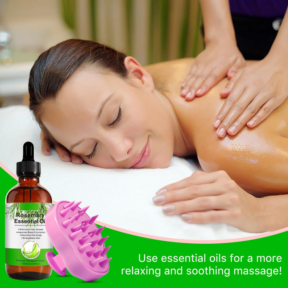 ATOANY aromatherapy relaxation setup with rosemary oil