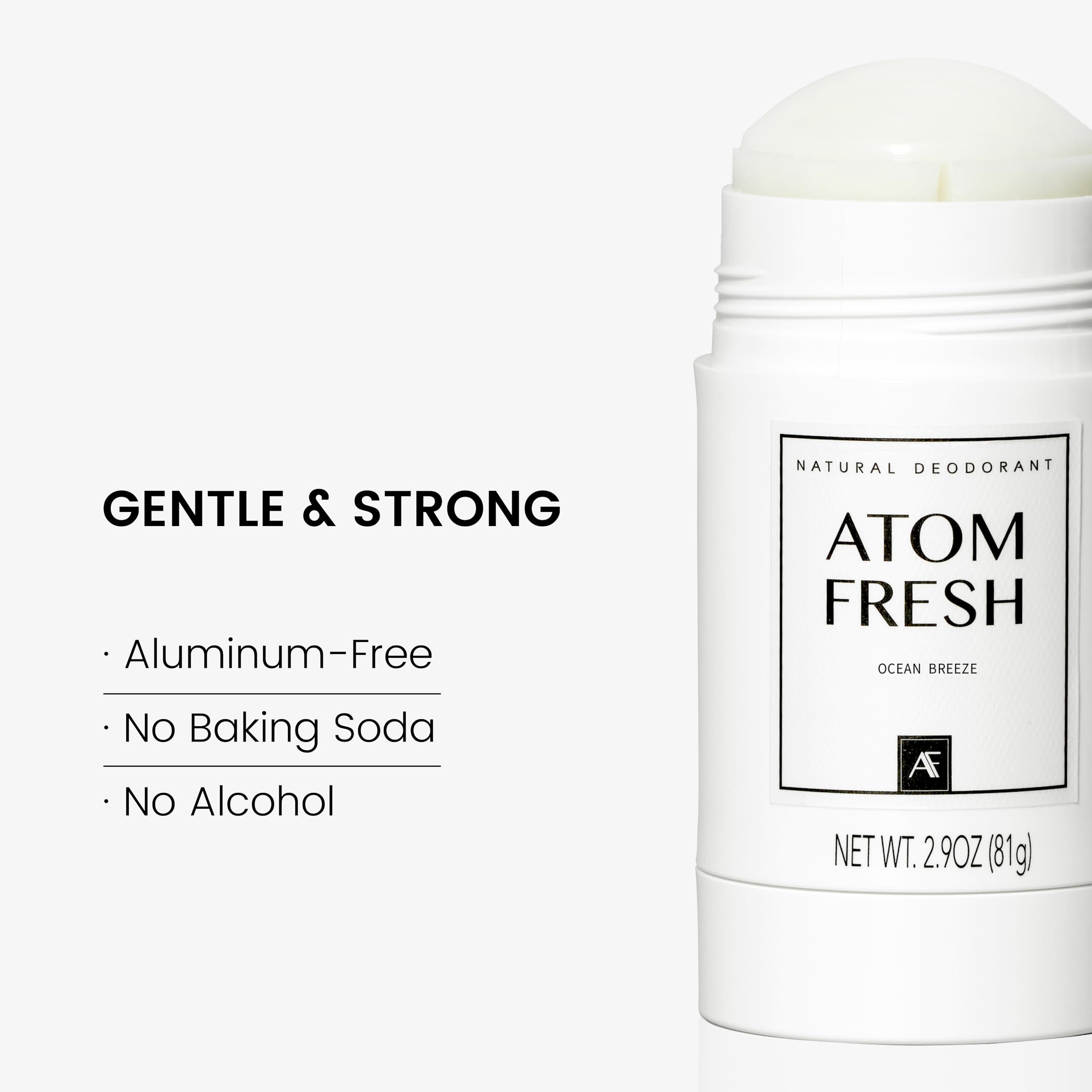 Atom Fresh Laboratory mineral powder enhances odor control on skin.