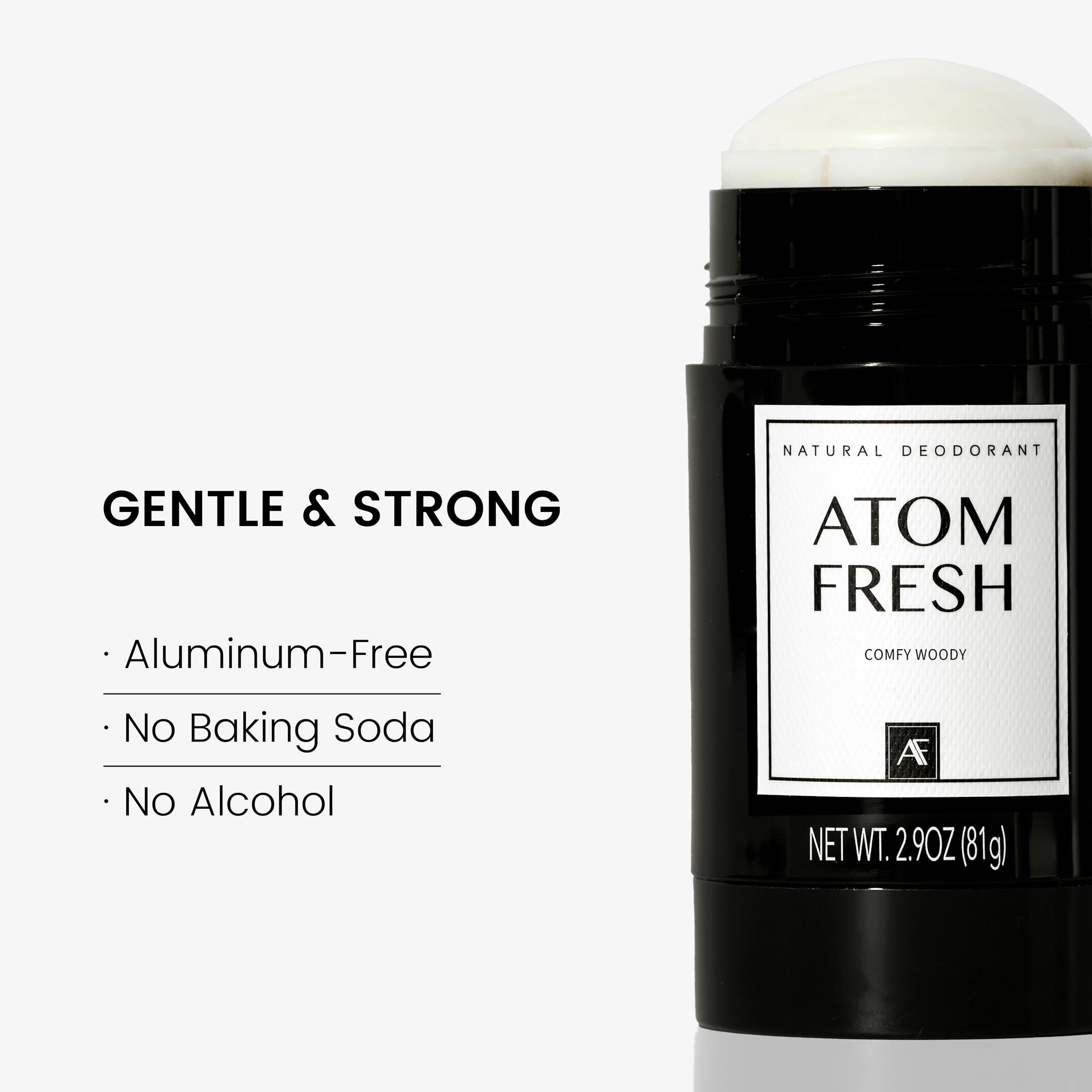 Atom Fresh 72-hour odor defense concept visual for daily use.