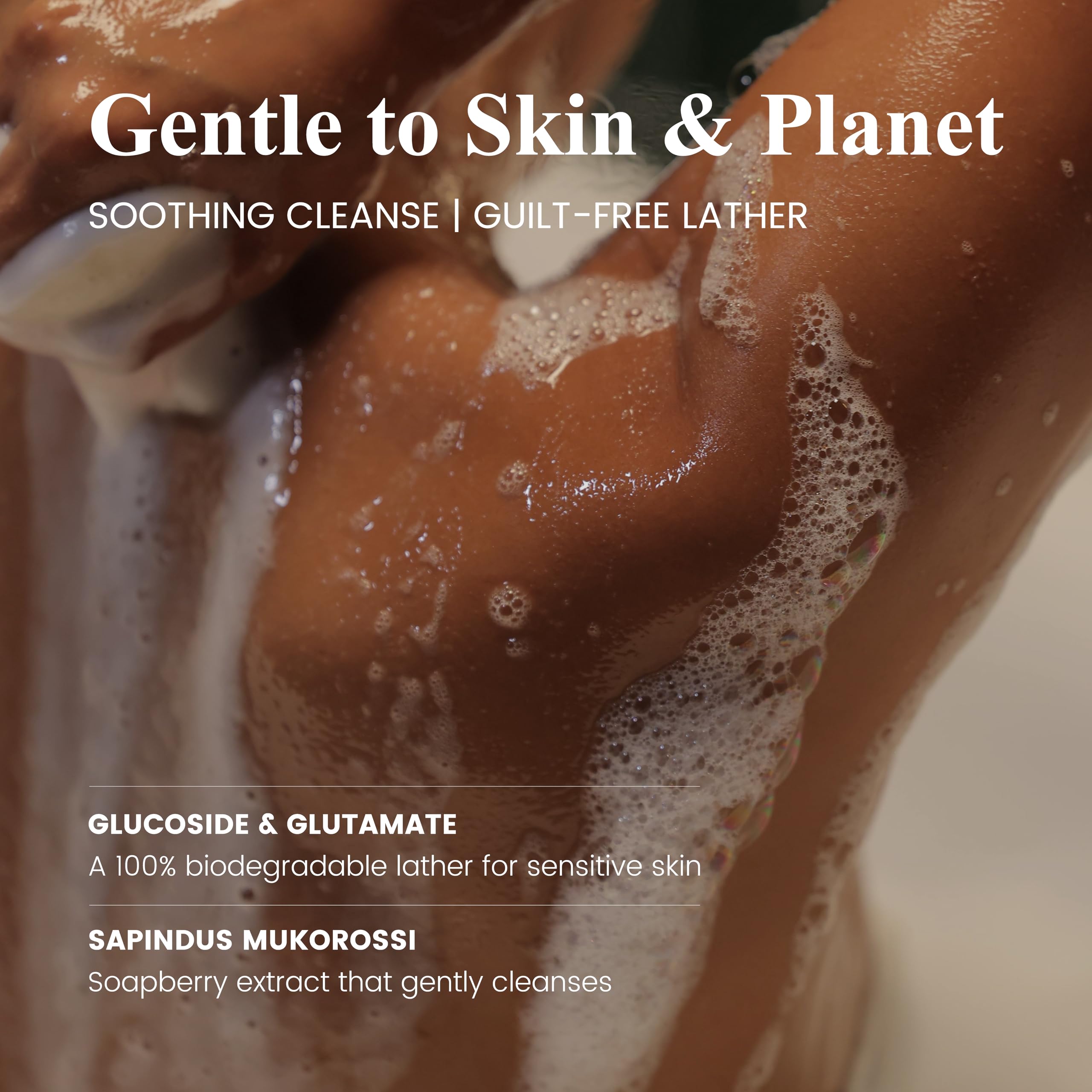 Atom Fresh Laboratory natural plant-derived cleansers support moisture during cleansing