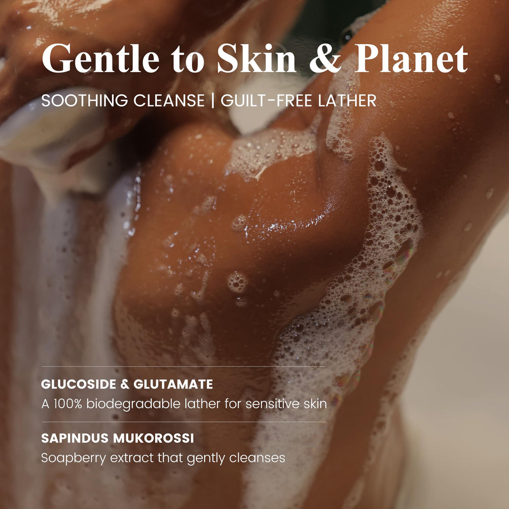Atom Fresh Laboratory natural plant-derived cleansers support moisture during cleansing