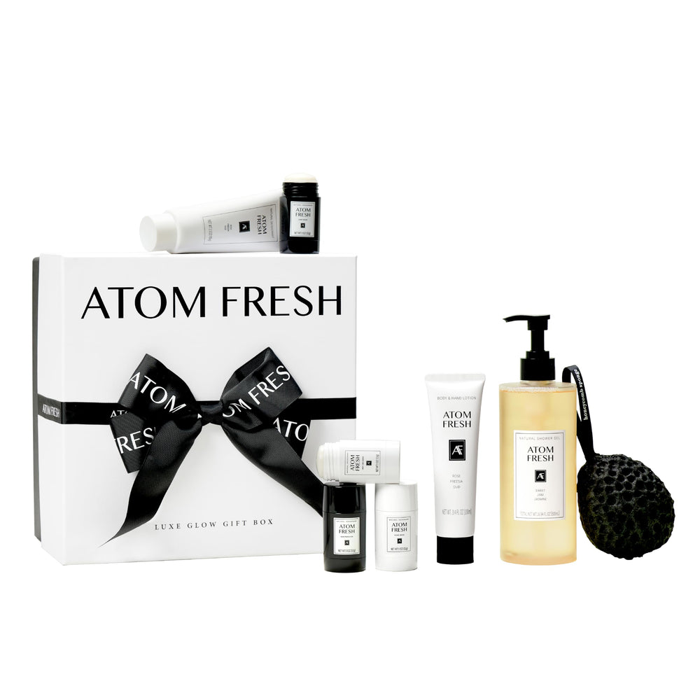 Atom Fresh Laboratory Sweet Jam Jasmine body wash bottle shown for a refreshing, gentle cleanse