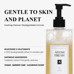 Atom Fresh Laboratory Sweet Jam Jasmine deodorant stick presented for 72-hour odor protection