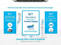 Atomy BB Cream on face highlights natural, breathable finish.