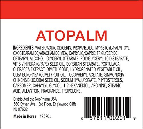 Barrier repair concept with ATOPALM improving skin protection
