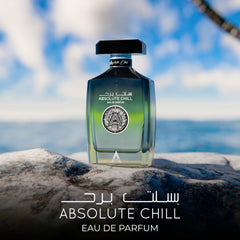 Atralia Absolute Chill citrus opening close-up for energizing morning freshness.