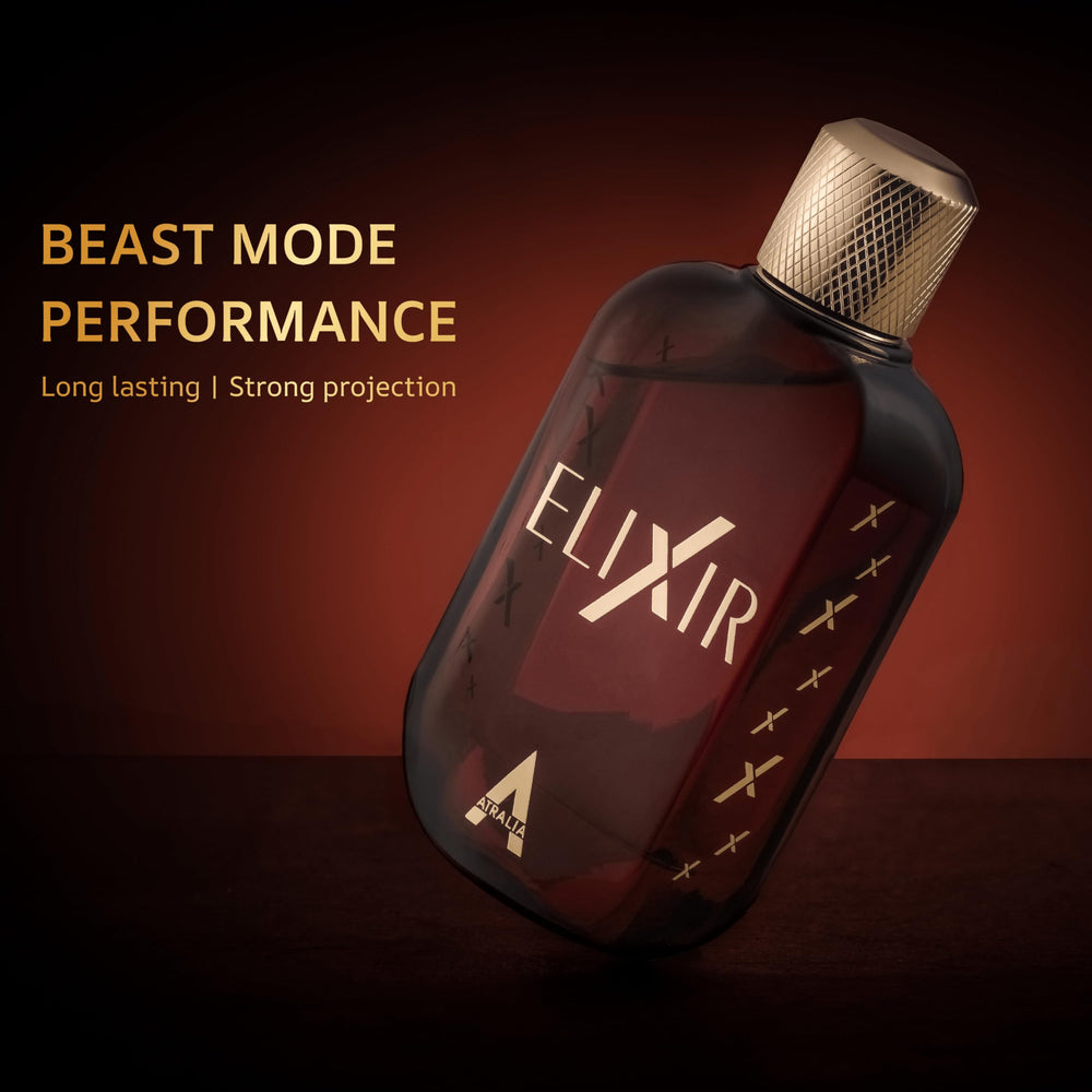 Atralia Elixir mint notes visual cue for a fresh opening.