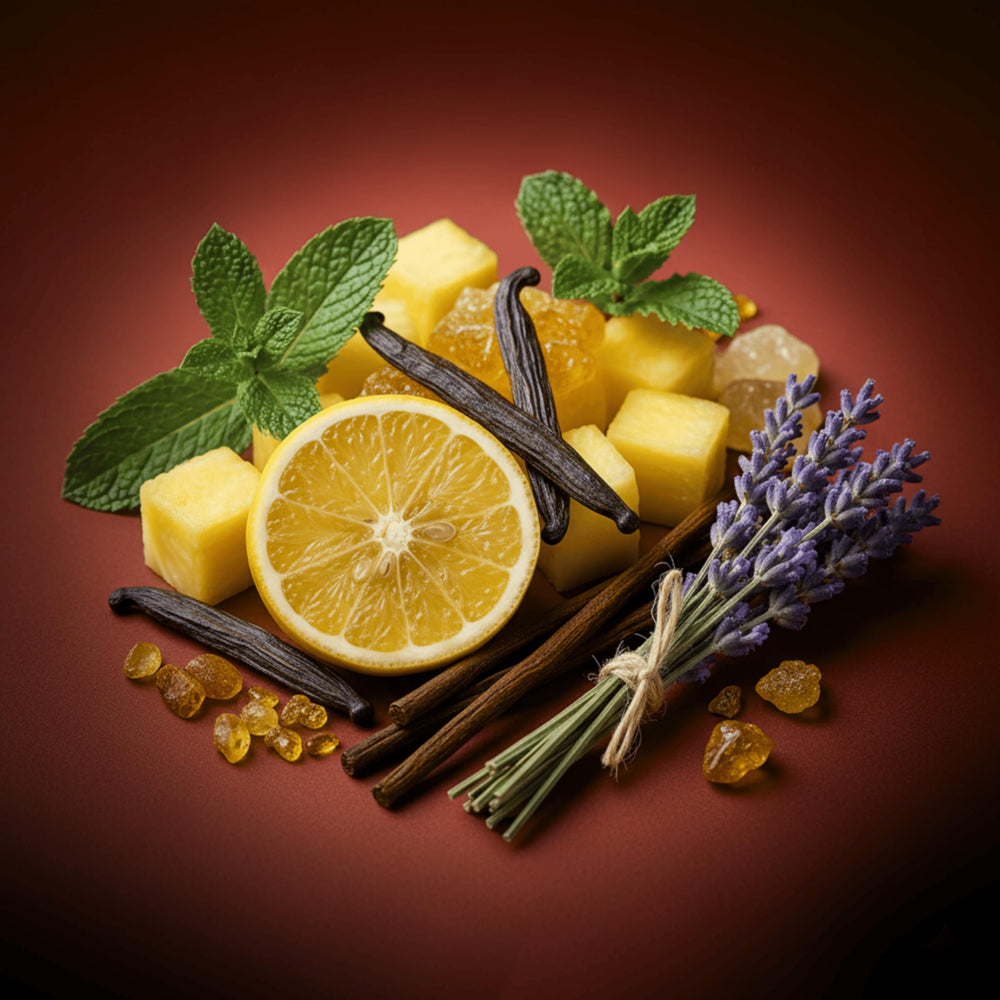 Atralia Elixir woody sillage hint suitable for all-day confidence.