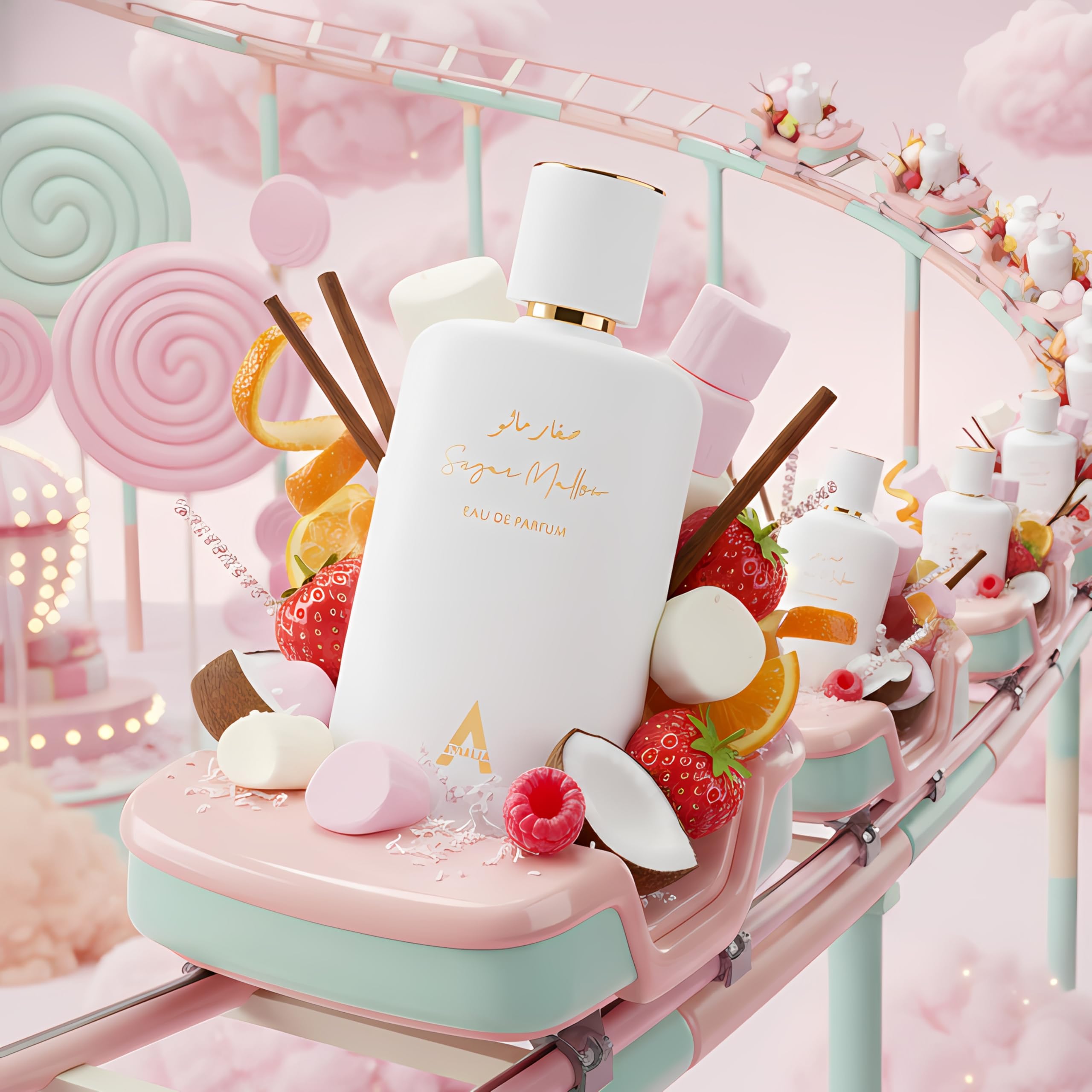 Atralia Sugar Mallow bottle design featuring an elegant, gift-ready look