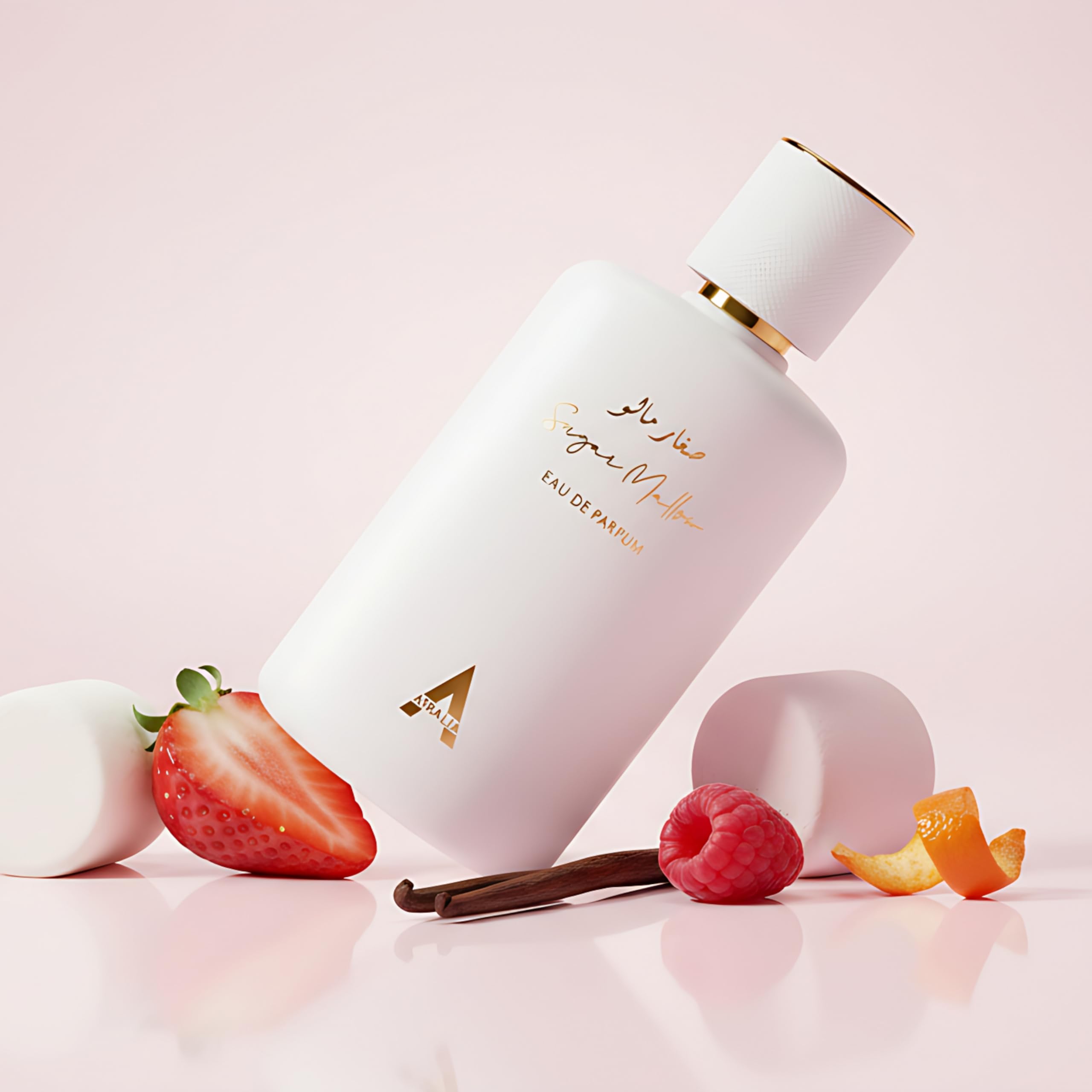 Atralia Sugar Mallow heart notes with whipped cream and vanilla for a creamy gourmand feel