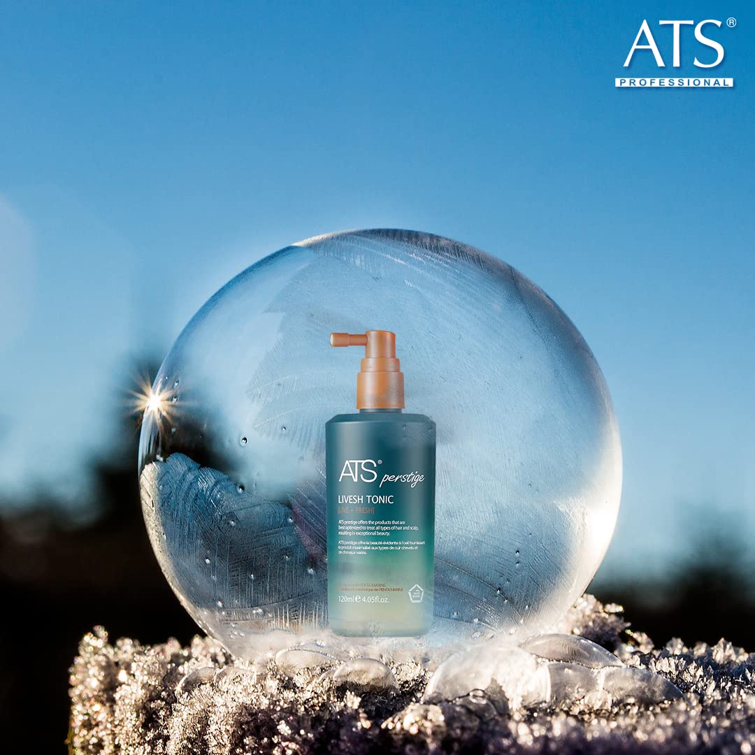 After-shower styling prep with Livesh Tonic for a fuller appearance