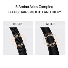 ATS Professional Repair Mask application hands; easy smoothing to manage frizz