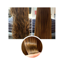 ATS Professional Repair Mask texture close-up; creamy formula coats the hair cuticle