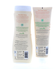 Close-up of ATTITUDE shampoo front label showing the product details and clean formula.