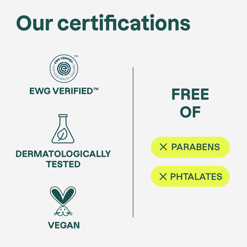 ATTITUDE vegan-certified packaging signals cruelty-free, plant-based care