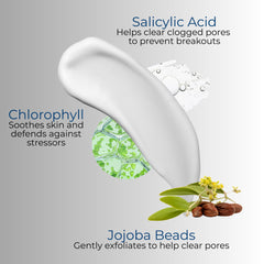 ATWATER Skin Armor exfoliating scrub cap closed on travel-size tube.