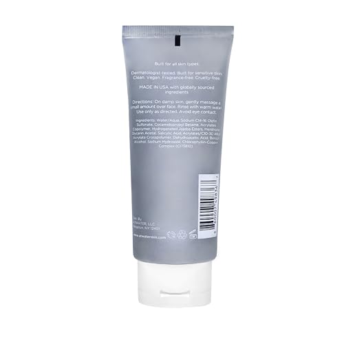 ATWATER Skin Armor exfoliating scrub texture closeup with visible jojoba beads for gentle exfoliation.