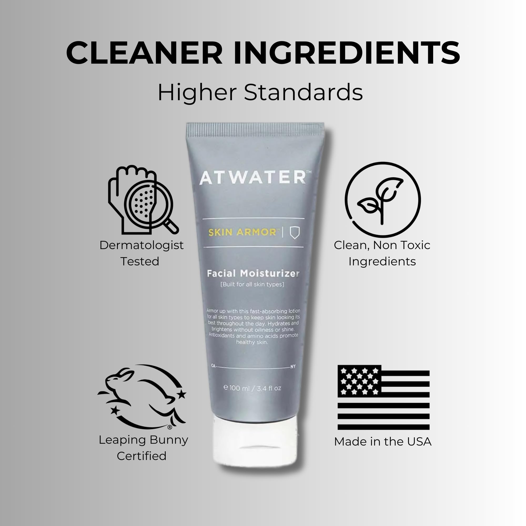 Close-up of skin after use with a refreshed finish